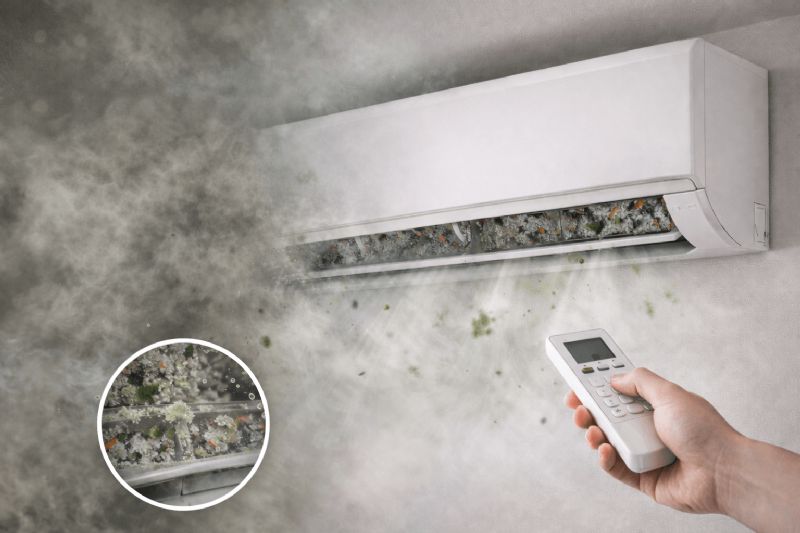 冷氣飄霉味別忽略！直接關機恐讓內部變成細菌溫床